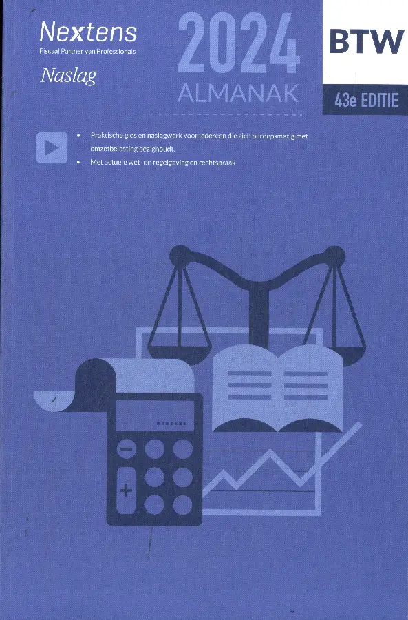Nextens BTW Almanak / 2024