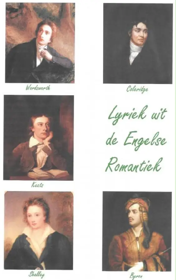 Lyriek uit de Engelse Romantiek